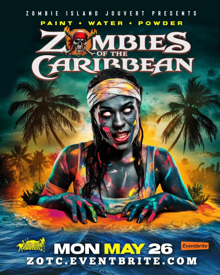 ZOMBIE ISLAND JOUVERT "ZOMBIES OF THE CARIBBEAN"